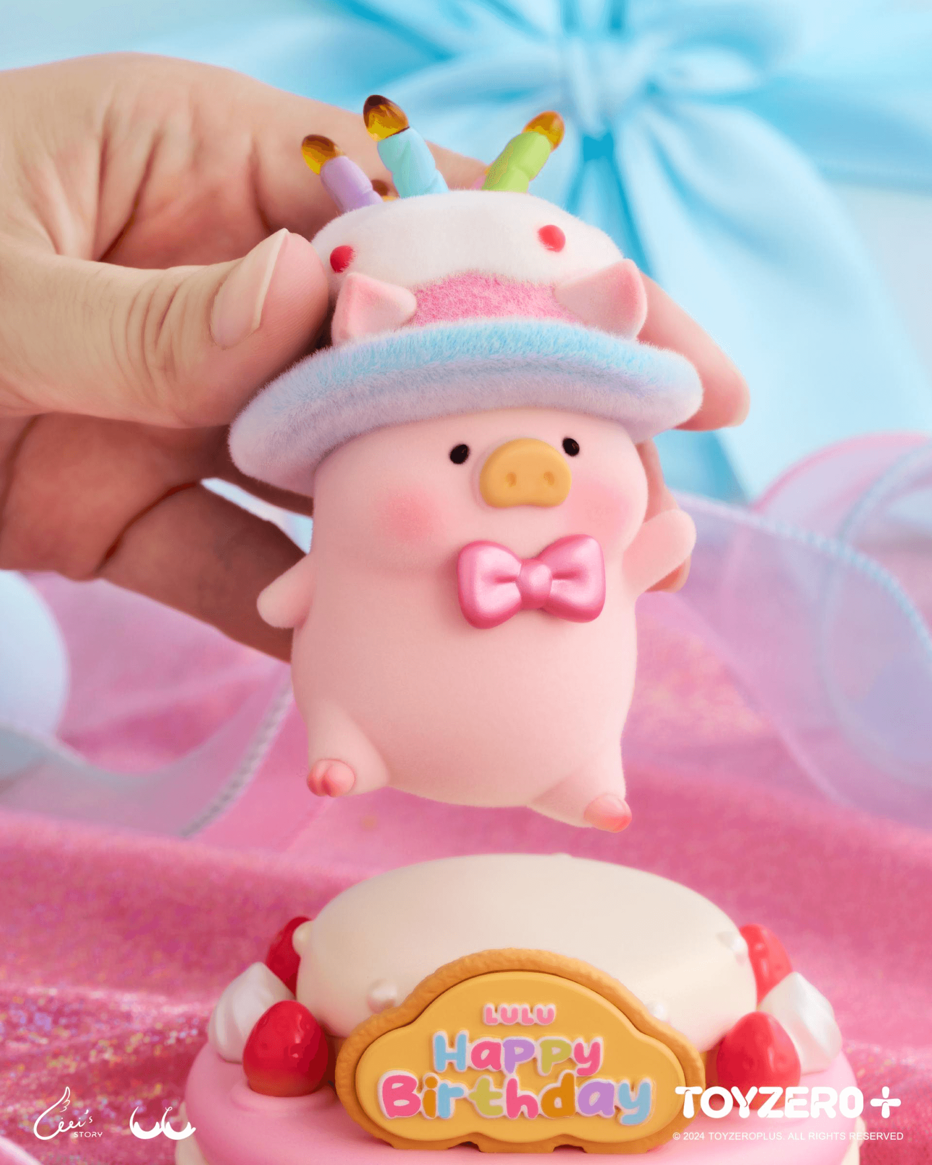 LuLu the Piggy - 5th Anniversary Birthday Cake premium set | 781005994227