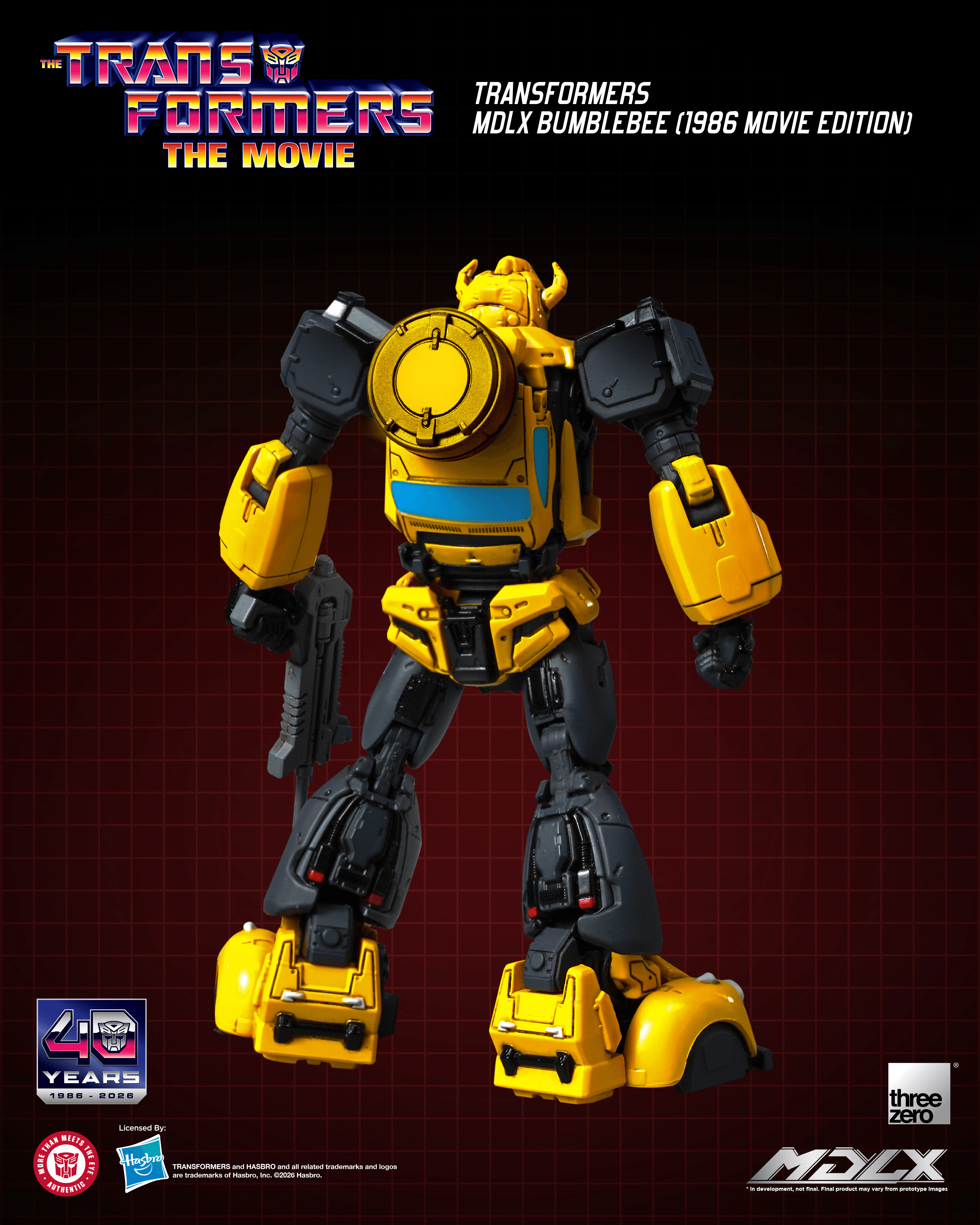 Transformers MDLX Bumblebee (1986 Movie Edition)