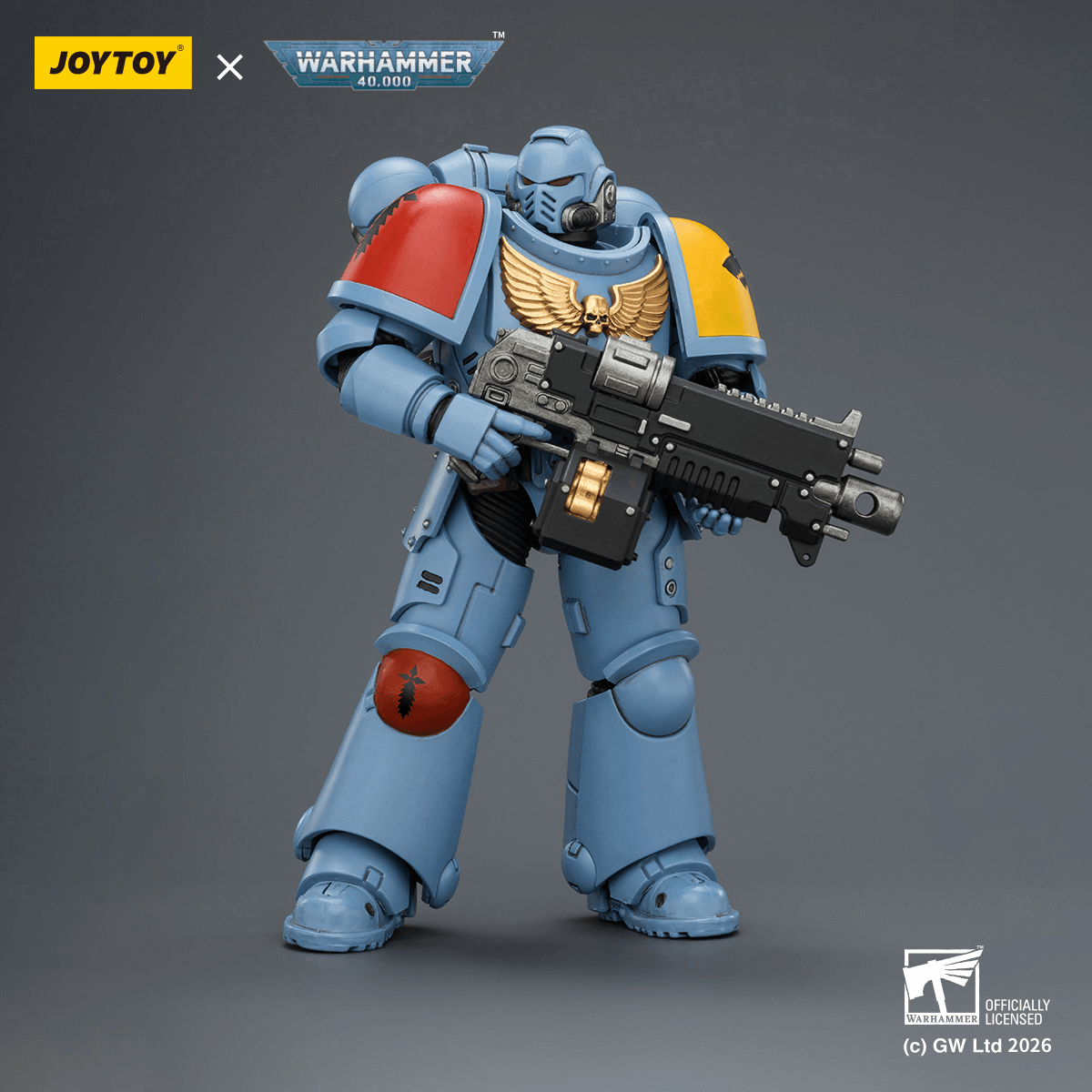 Space Wolves Intercessor with Bolt Rifle, Bolt Pistol and Chainsword | 6927054403851