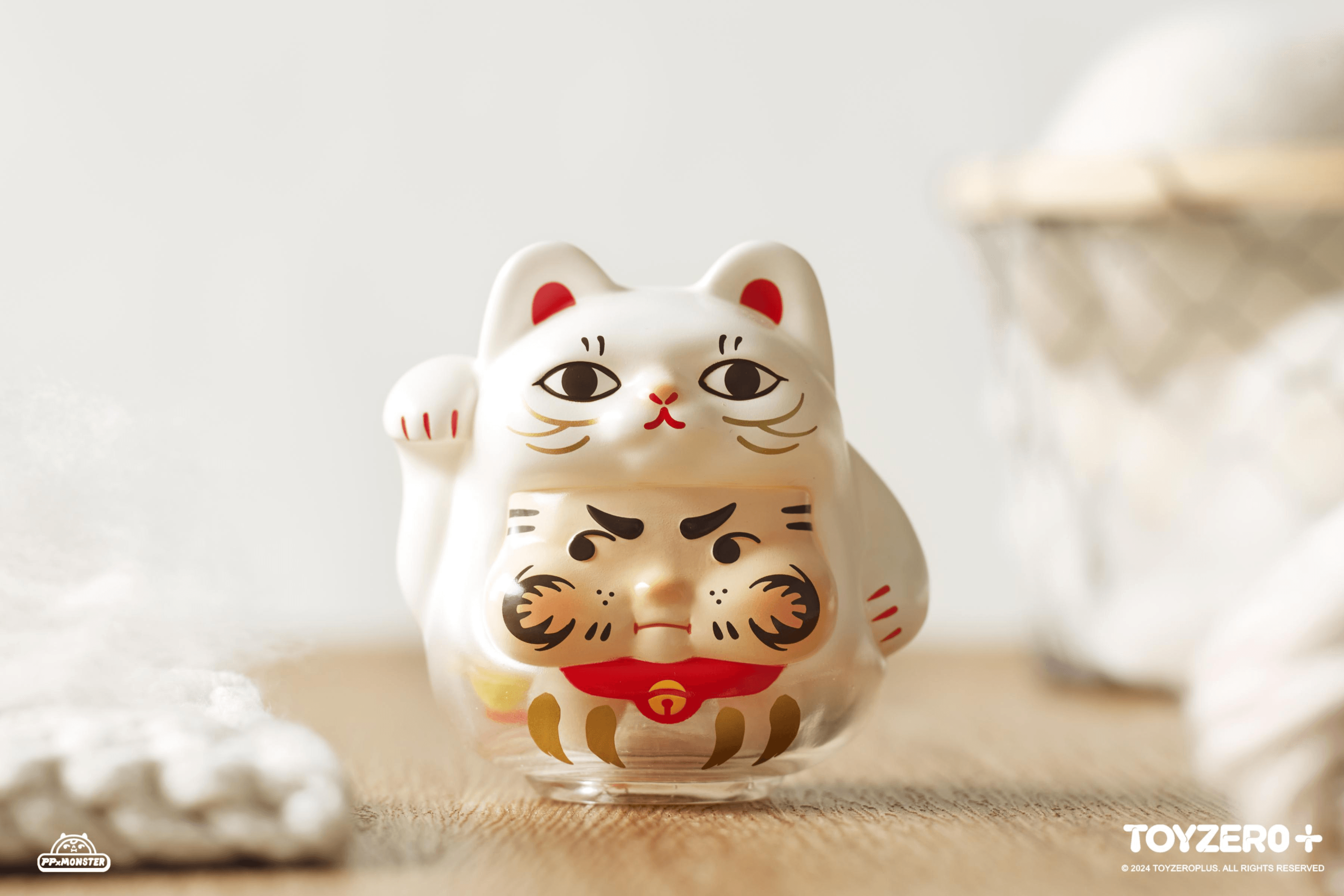 PP X MONSTER Lucky Kitten Daruma Blind Box (Box of 6)