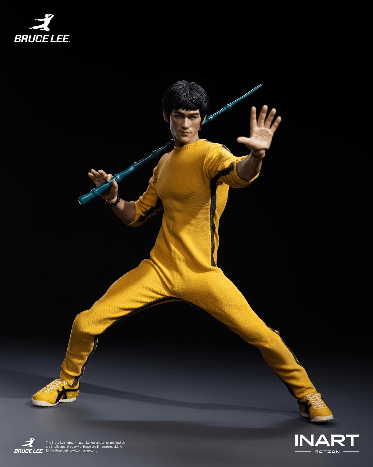 INART - Bruce Lee (Yellow Jumpsuit) 1/12 Collectible Figure