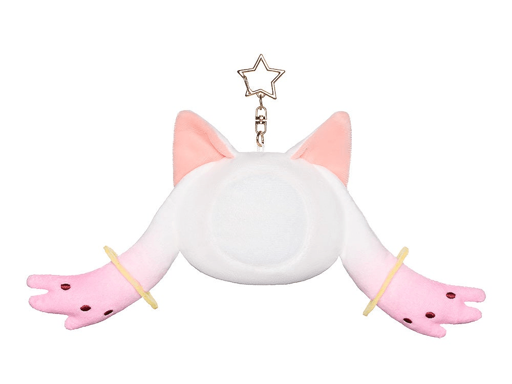 Puella Magi Madoka Magica the Movie -Rebellion- Fluffy Keychain Pinback Button Case | 4580828671904
