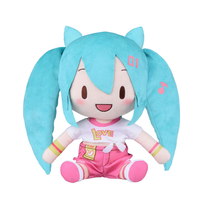 SEGA Fuwapuchi Hatsune Miku Series L Plush Hatsune Miku ~Live Cheering~ | 4580779526148