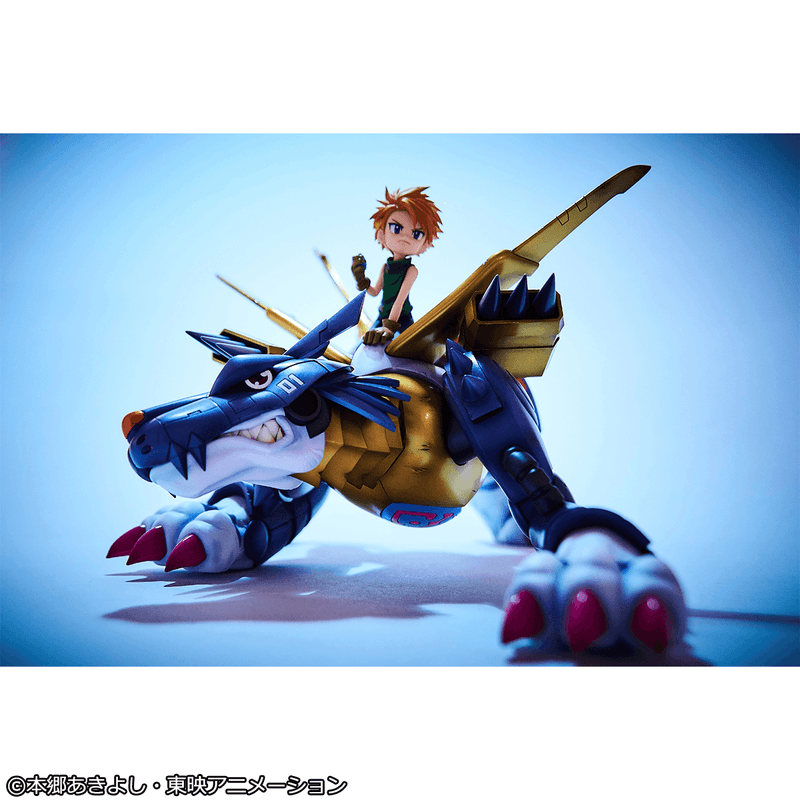 MegaHouse Precious G.E.M. Series Digimon Adventure Metal Garurumon & Ishida Yamato (Repeat) | 4535123843822