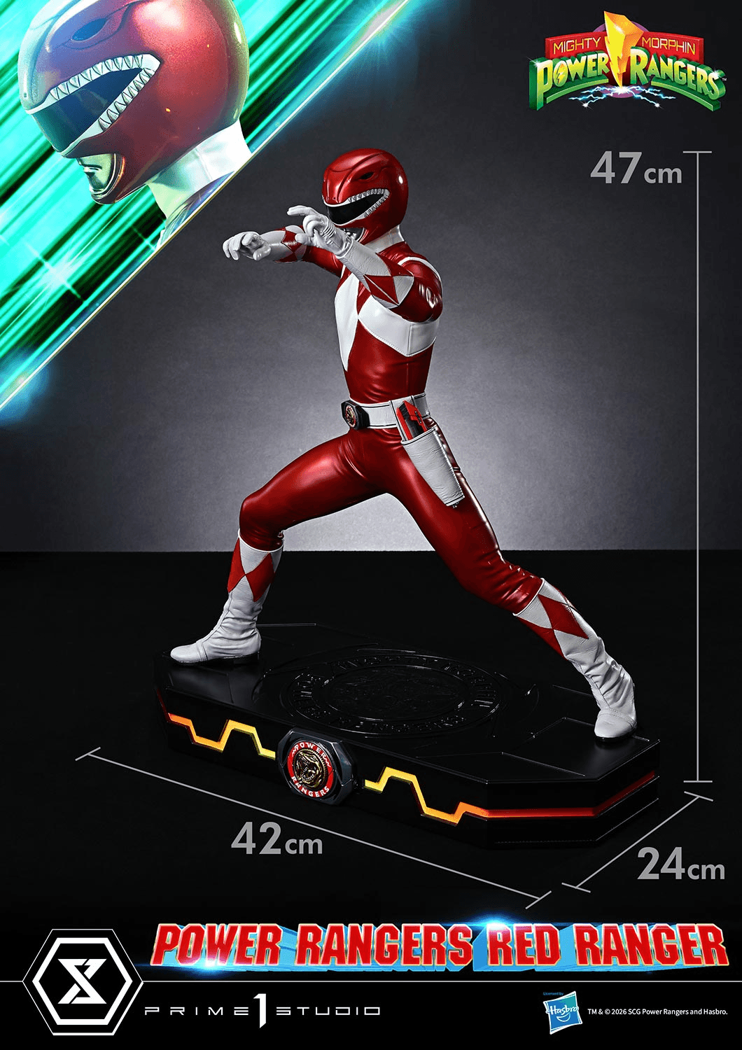 Premium Masterline Mighty Morphin Power Rangers Red Ranger