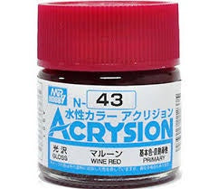 GSI Creos Acrysion N43 - Wine Red (Gloss/Primary)