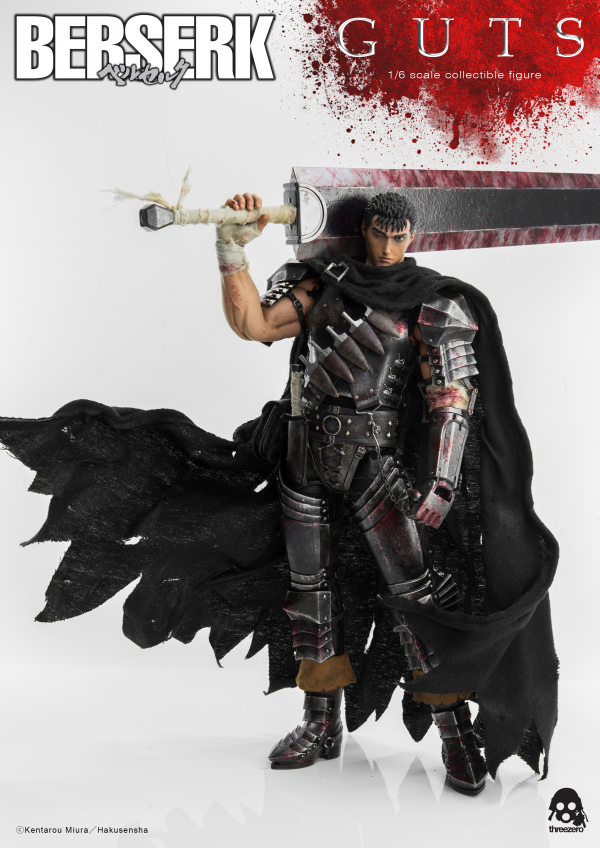 threezero BERSERK - Guts (Black Swordsman)(4897056200425)(4897056200425)