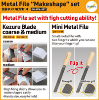 GodHand GodHand - Metal File "MakeShape" Set [LIMITED/SPECIAL PRICING] | 4562349875269