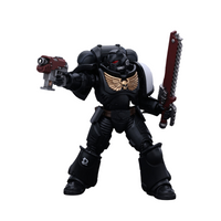 JOYTOY Space Marines Black Templars Outriders Brother Valtus | 6973130372849