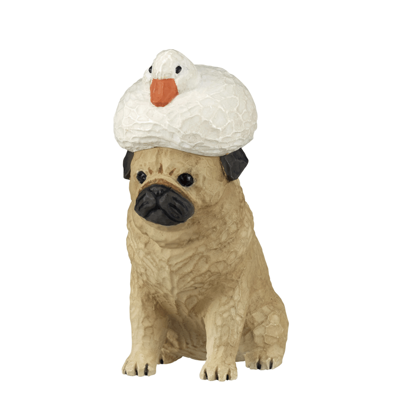 Akane’s Wood Carving Duck and Dog (Box of 12) | 4571670334451
