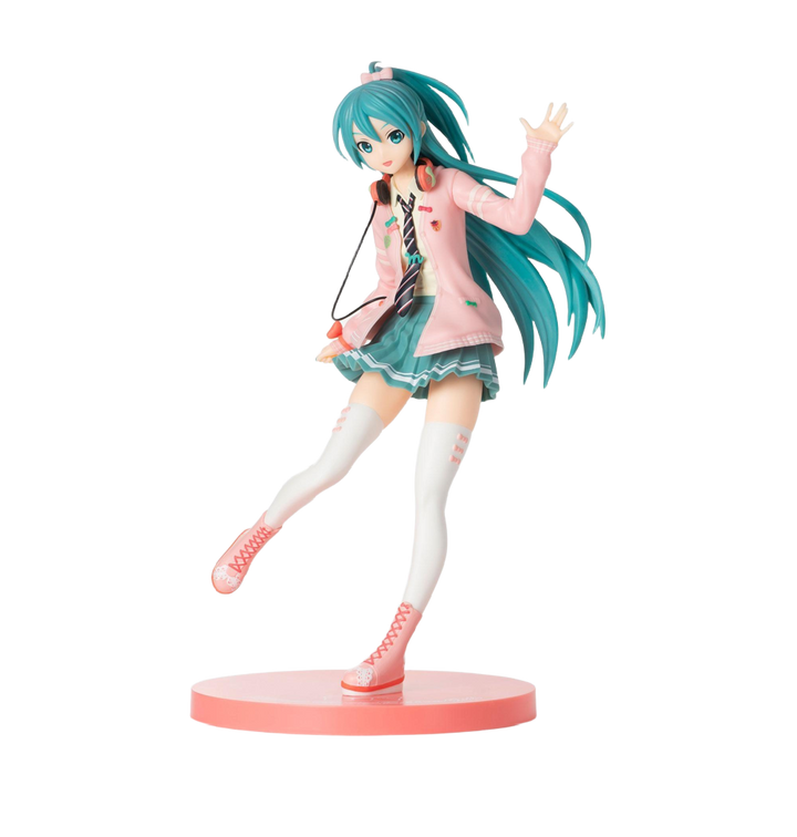 Hatsune Miku Series Project DIVA Arcade Future Tone Hatsune Miku Ribbon Girl SPM Figure | 4580779509288