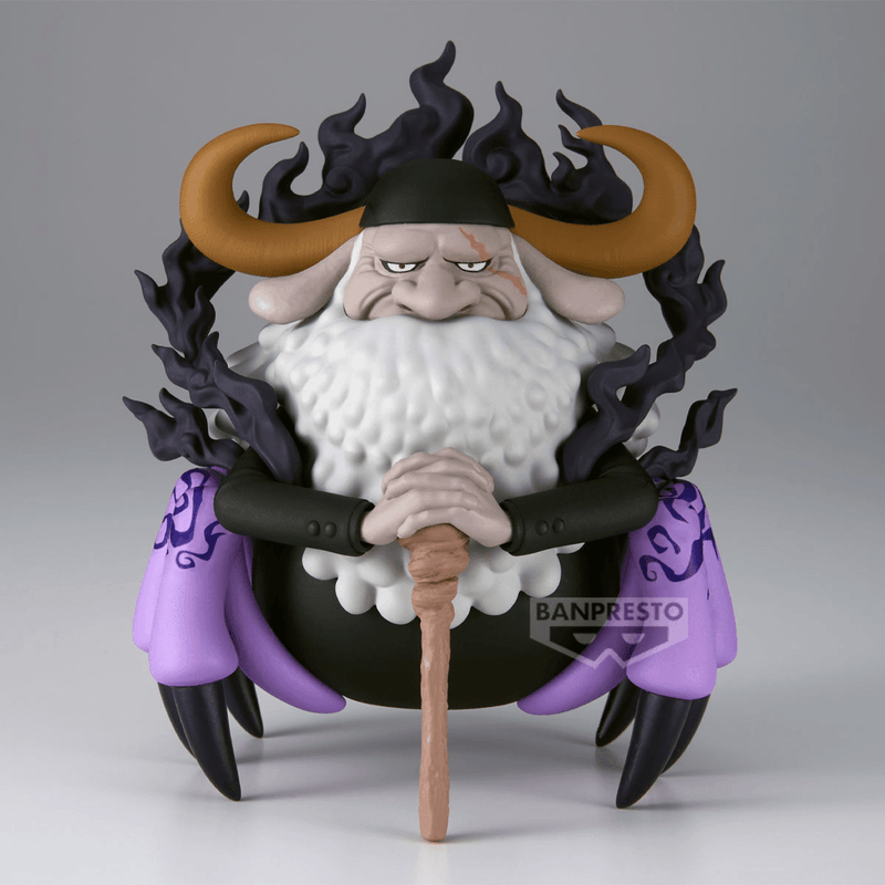 BANDAI St. Jaygarcia Saturn "One Piece", Banpresto Mega World Collectable Figure | 4983164300598