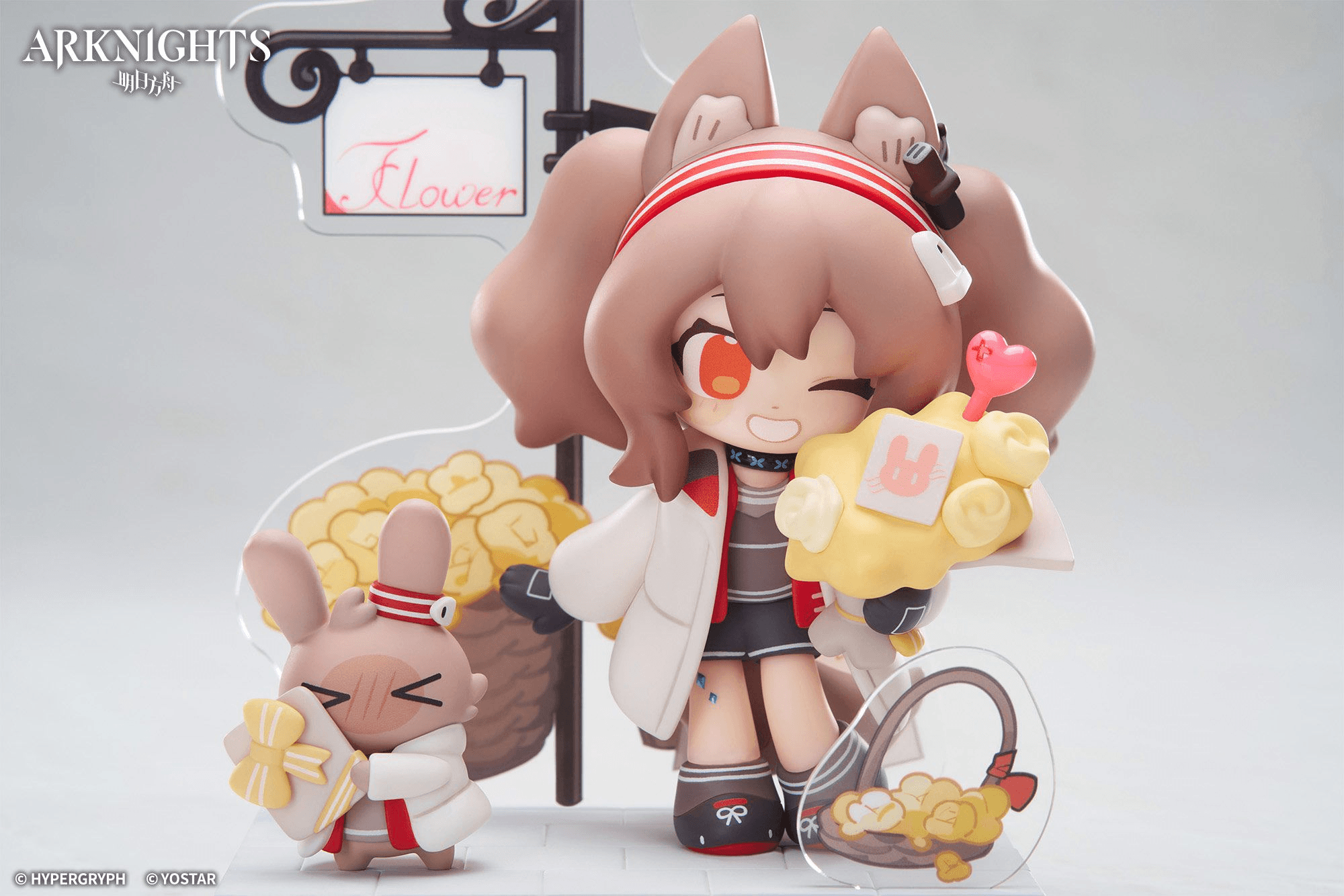 ARKNIGHTS “Cuties" Series Angelina Painted Figure
