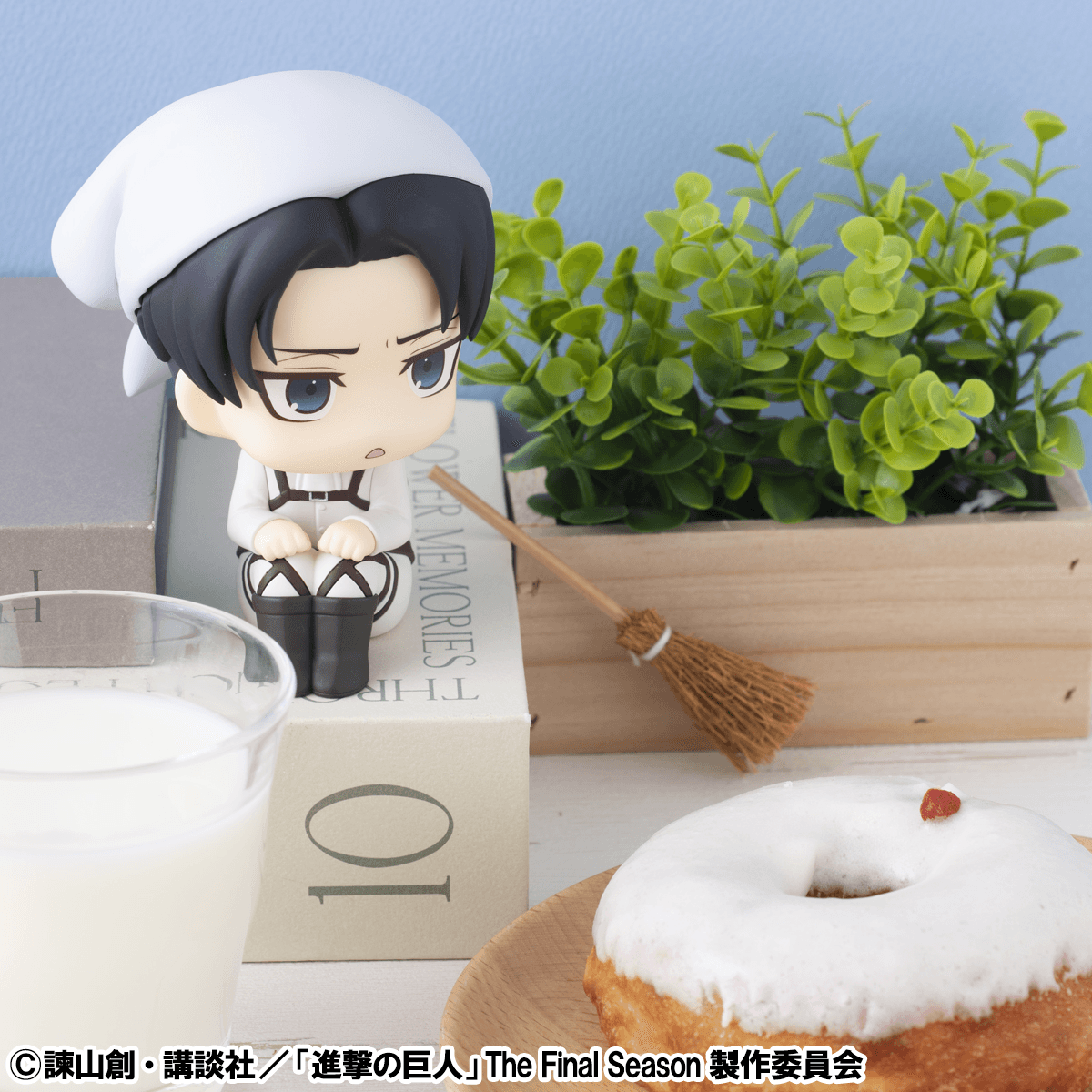 Lookup Attack on Titan Levi Cleaning up Ver. & Mikasa Ackerman set【with gift】 | 4535123849435