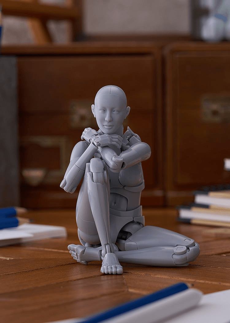 Nishimura Style Drawing Doll Olive Gray | 4545784070260