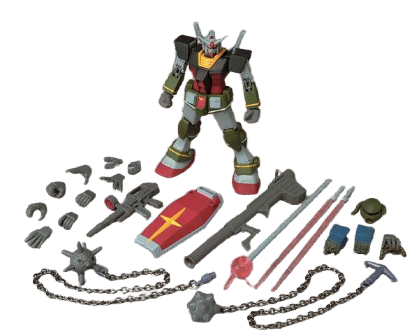 BANDAI Toy MIA Extended - Real Color Gundam