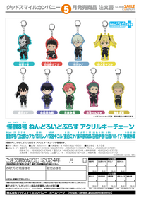 Kaiju No. 8 Nendoroid Plus Acrylic Keychain Haruichi Izumo | 4580590187405