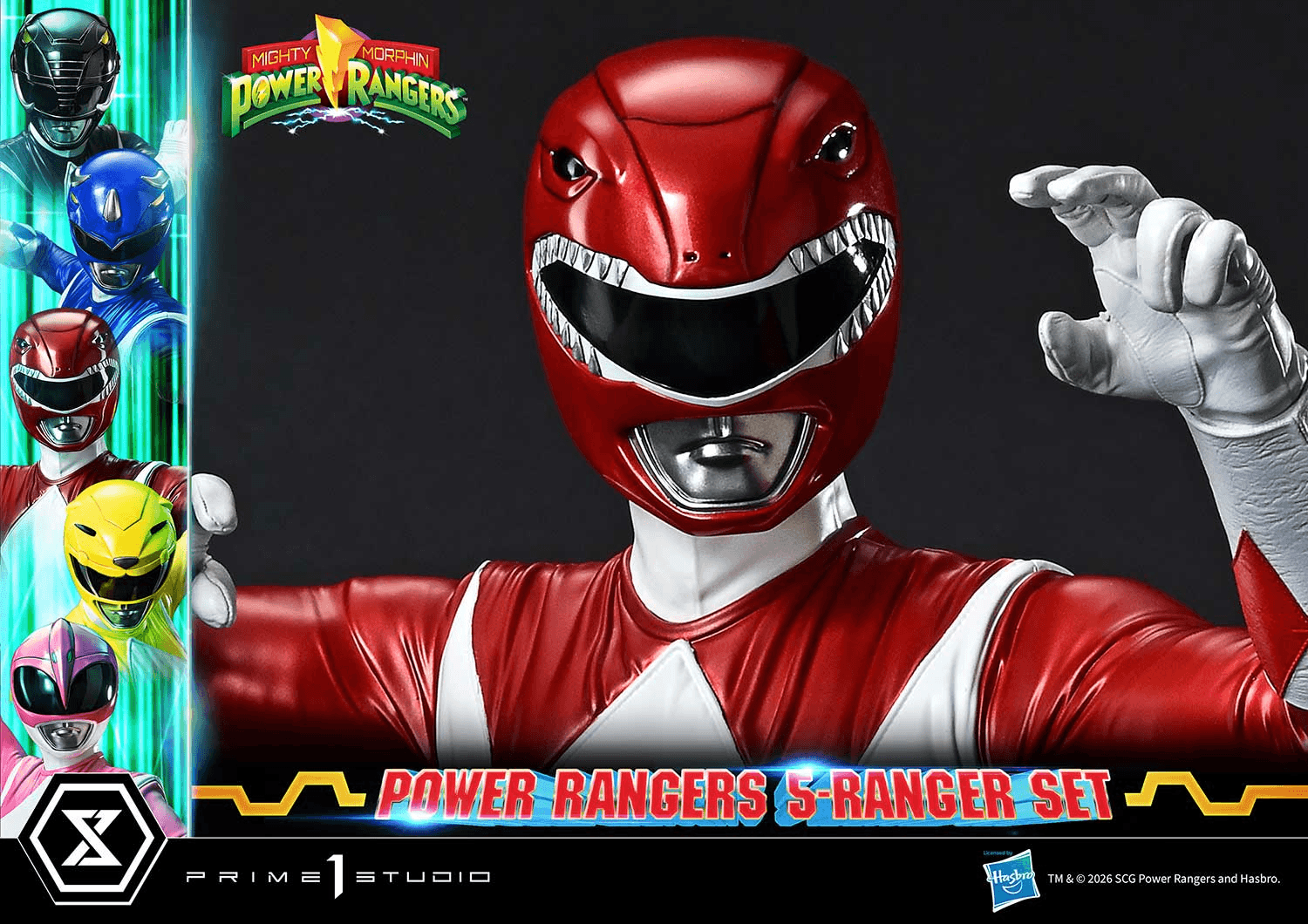 Premium Masterline Mighty Morphin Power Rangers Power Rangers 5-Ranger Set