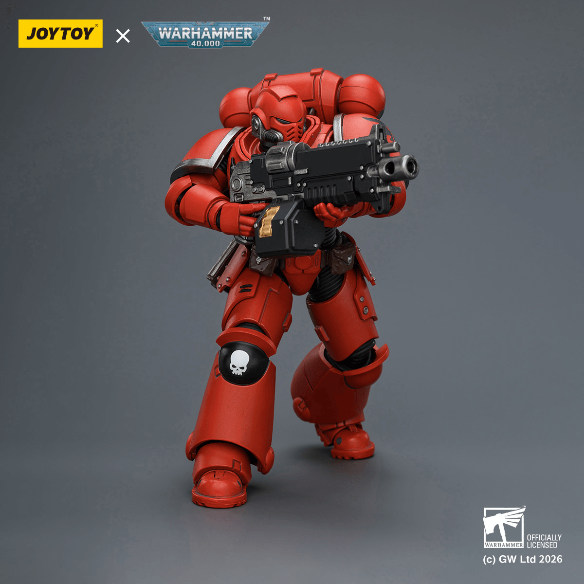 Blood Angels Intercessor with Bolt Rifle, Bolt Pistol and Chainsword | 6927054403820