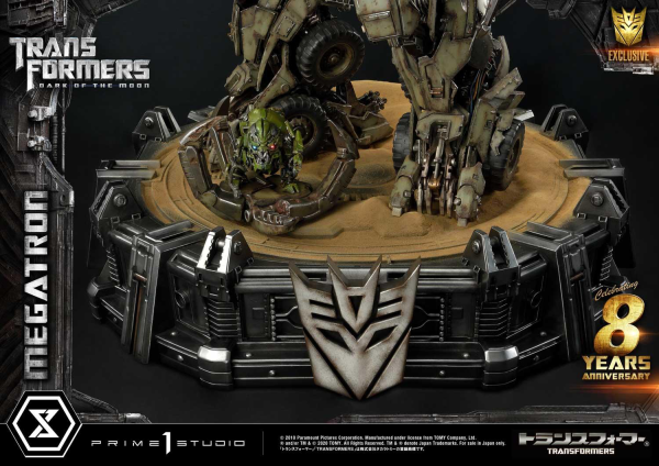 Prime 1 Studio Museum Masterline Transformers: Dark of the Moon (Film) Megatron EX Bonus Version(4582535944968)(4582535944968)
