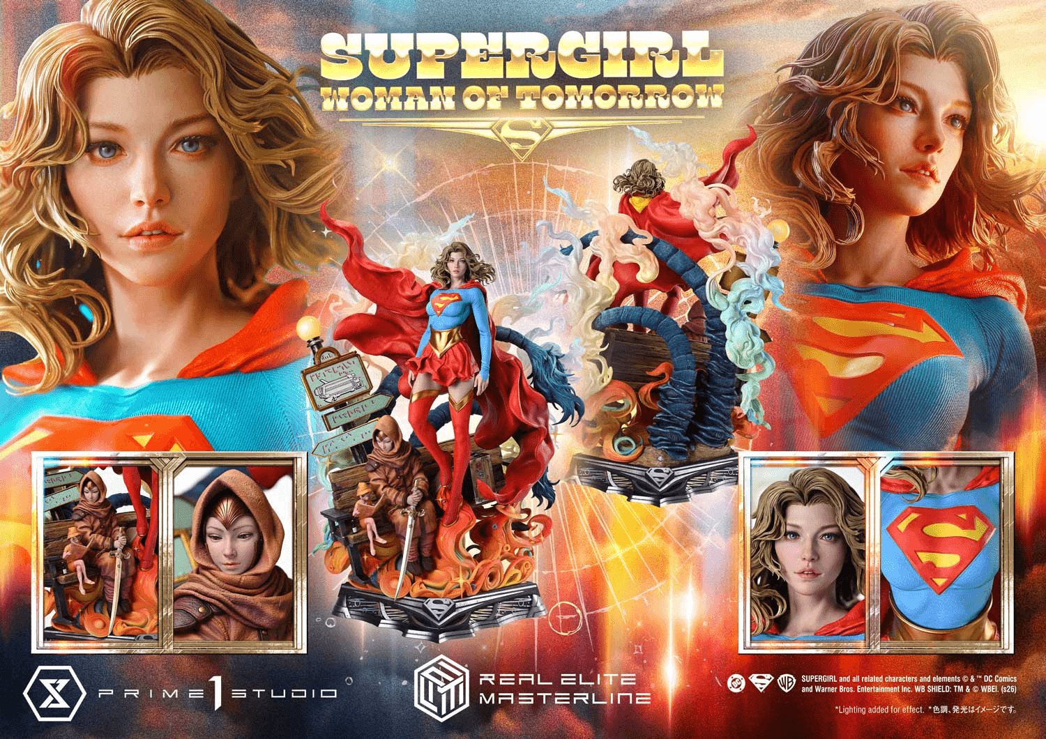 Real Elite Masterline Supergirl (Comics) Supergirl Woman of Tomorrow Bonus Version