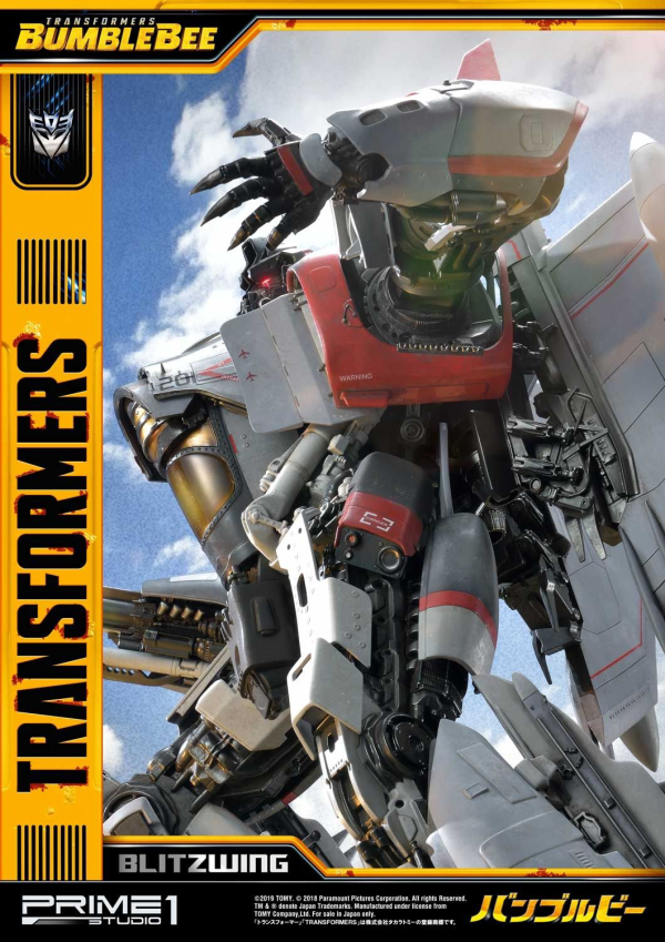 Prime 1 Studio Museum Masterline Transformers: Bumblebee (Film) Blitzwing(4562471908071)(4562471908071)