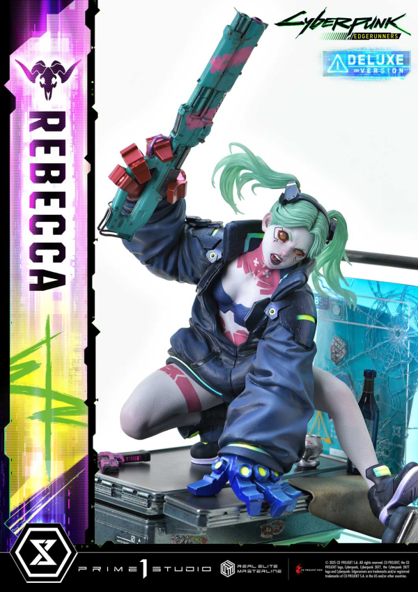 Prime 1 Studio  Real Elite Masterline Cyberpunk: Edgerunners Rebecca Deluxe Version(4582647121578)