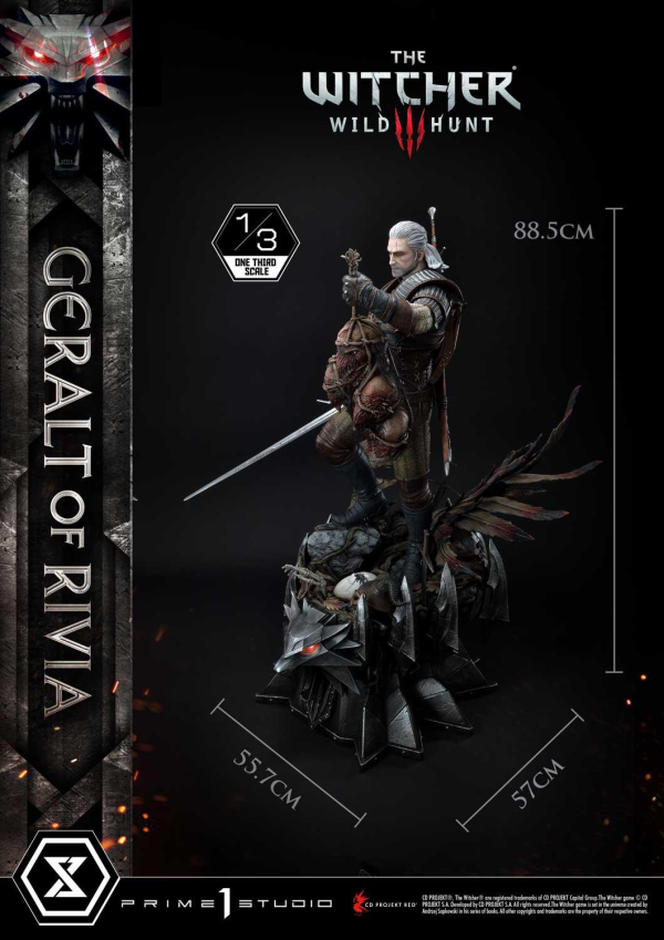Prime 1 Studio Museum Masterline The Witcher 3: Wild Hunt Geralt of Rivia(4582535945613)(4582535945613)