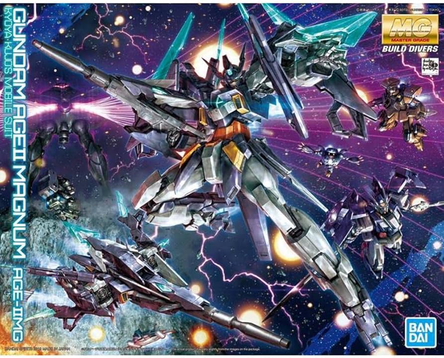 Bandai Gundam AGEII Magnum 'Gundam Build Divers', Bandai MG