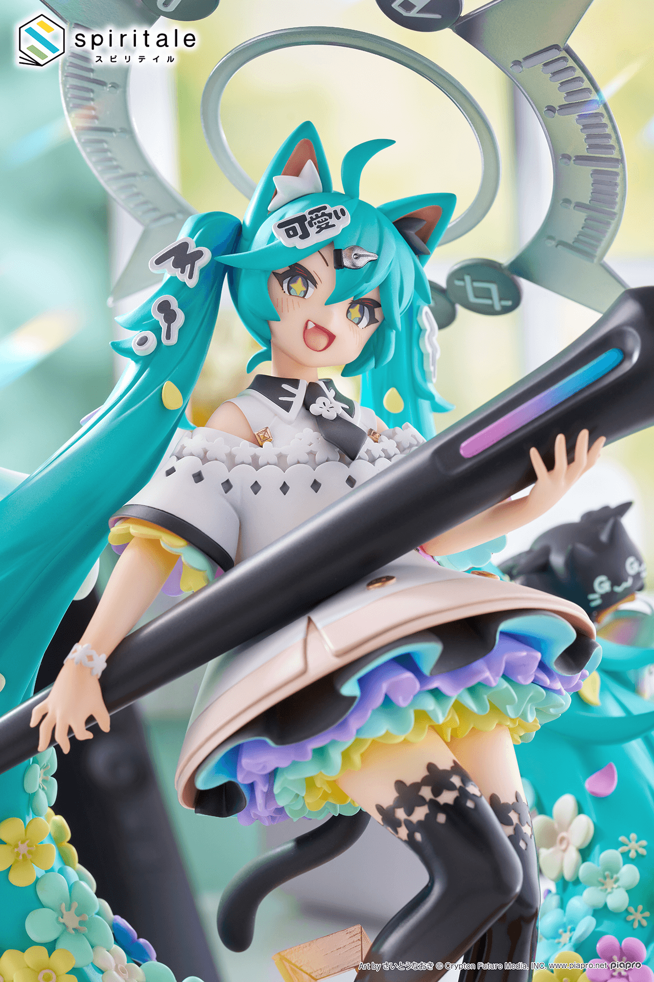 Hatsune Miku × Naoki Saito “My Figure Making!” ~The Painter ver.~ 1/7 Scale Figure | 840342405404