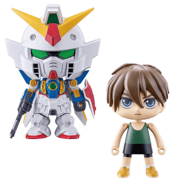 GUNDAM CROSS WING GUNDAM & HEERO・YUY