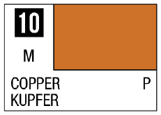 Mr Hobby Mr. Color 10 - Copper (Metallic/Primary) | 4973028716092
