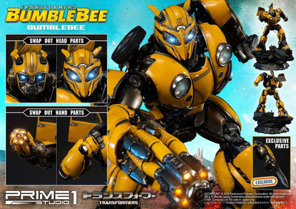 Prime 1 Studio Museum Masterline Transformers: Bumblebee (Film) Bumblebee EX Version(4562471907661)(4562471907661)