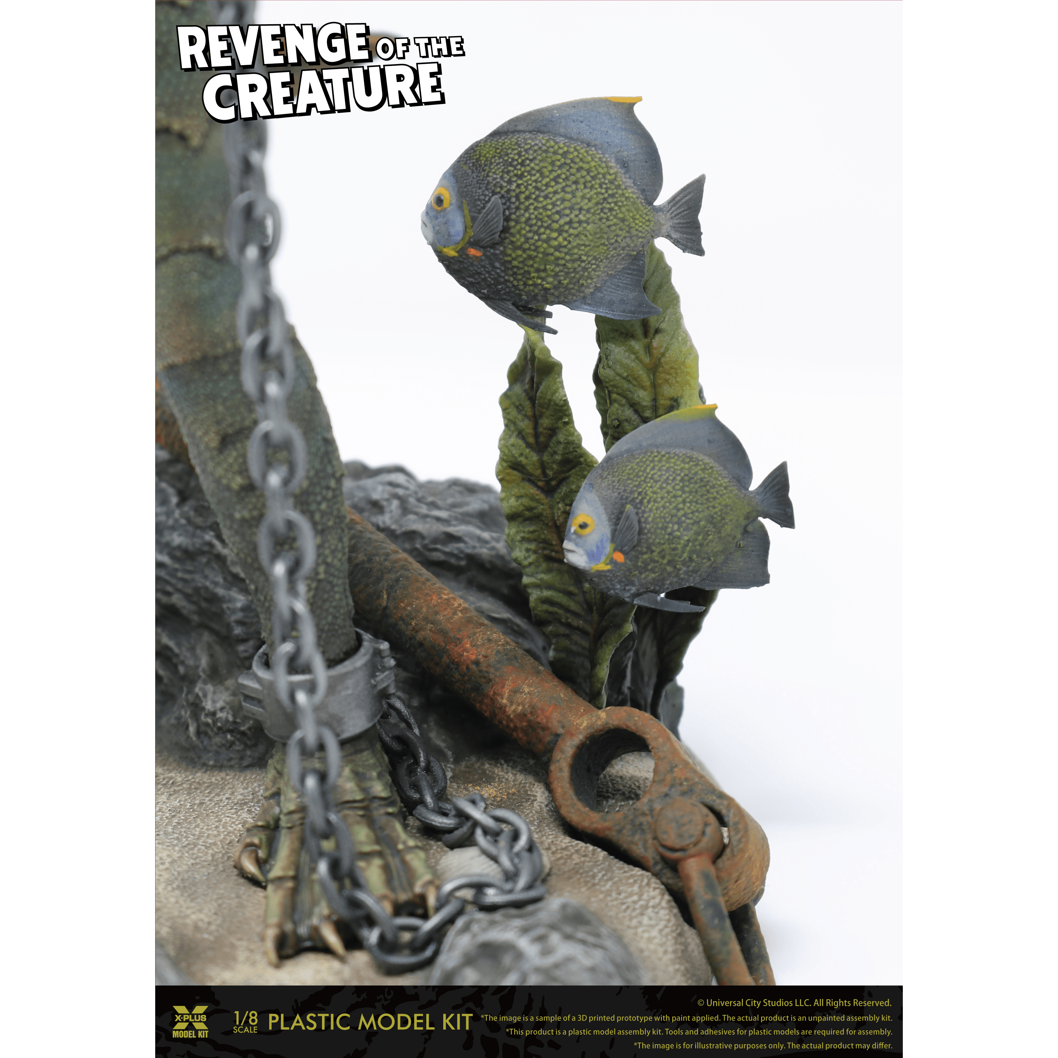 1/8 Scale Revenge of the Creature Plastic Model Kit