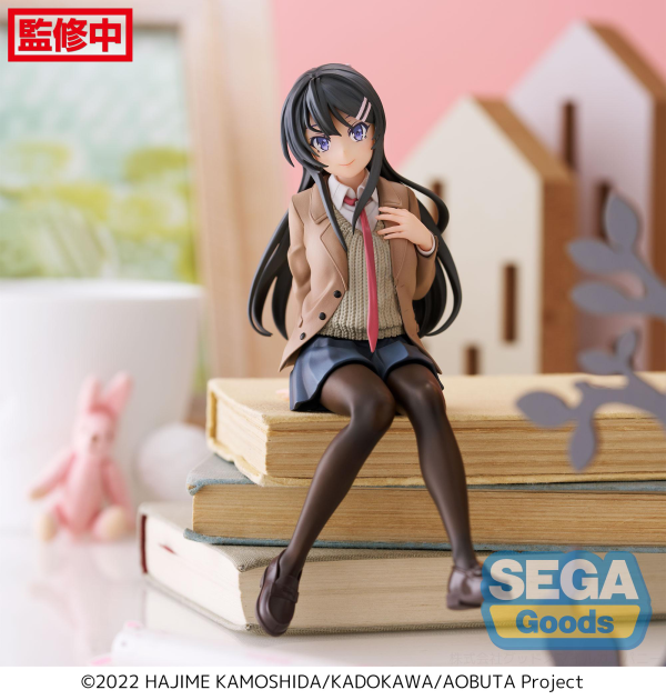 SEGA "Rascal Does Not Dream of a Knapsack Kid" PM Perching Figure "Mai Sakurajima" | 4580779536291