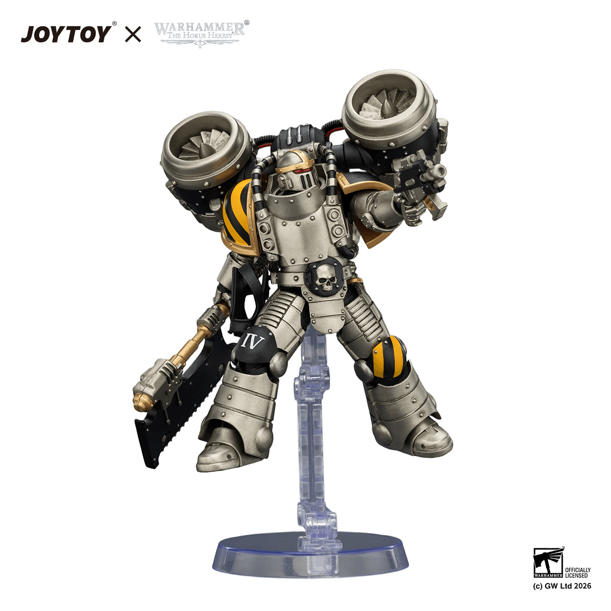 Iron Warriors MkII Assault Legionary2 with Bolt pistol &amp; Heavy chain axe | 6927054404506