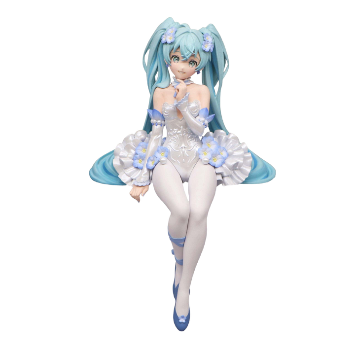 Hatsune Miku Series Miku Flower Fairy Nemophila Noodle Stopper Figure | 4580736402553