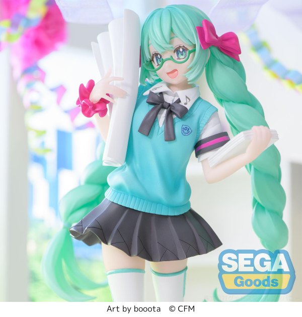 SEGA Luminasta "Hatsune Miku" Series "Hatsune Miku 16th Anniversary" booota Ver.