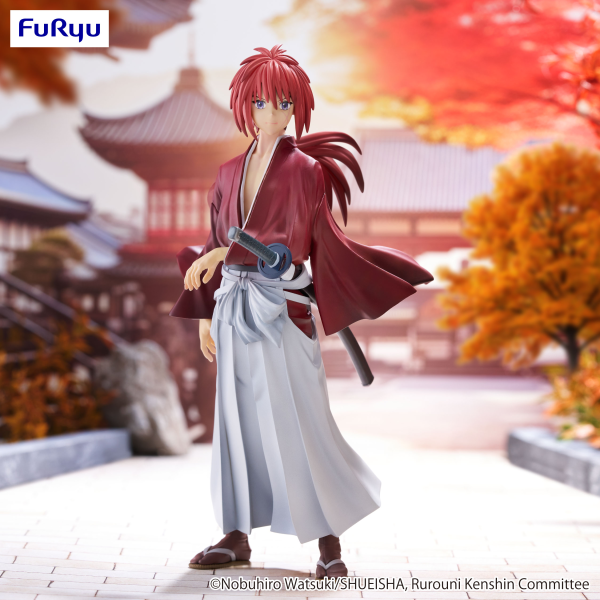 FuRyu Rurouni Kenshin: Meiji Kenkaku Romantan Trio-Try-iT Figure -Kenshin Himura-(4571623501213)(4571623501213)