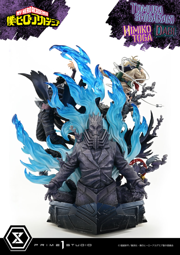 Prime 1 Studio Ultimate Premium Masterline My Hero Academia Tomura Shigaraki,Dabi,Himiko Toga DX Bonus Version(4582647121097)(4582647121097)