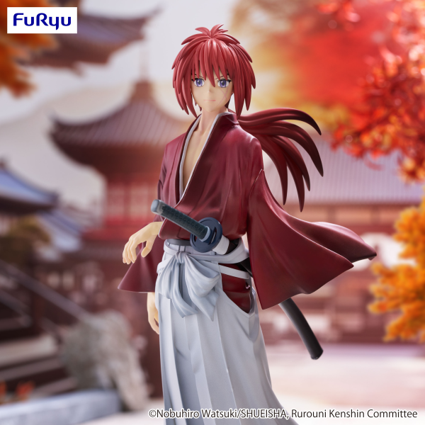 FuRyu Rurouni Kenshin: Meiji Kenkaku Romantan Trio-Try-iT Figure -Kenshin Himura-(4571623501213)(4571623501213)