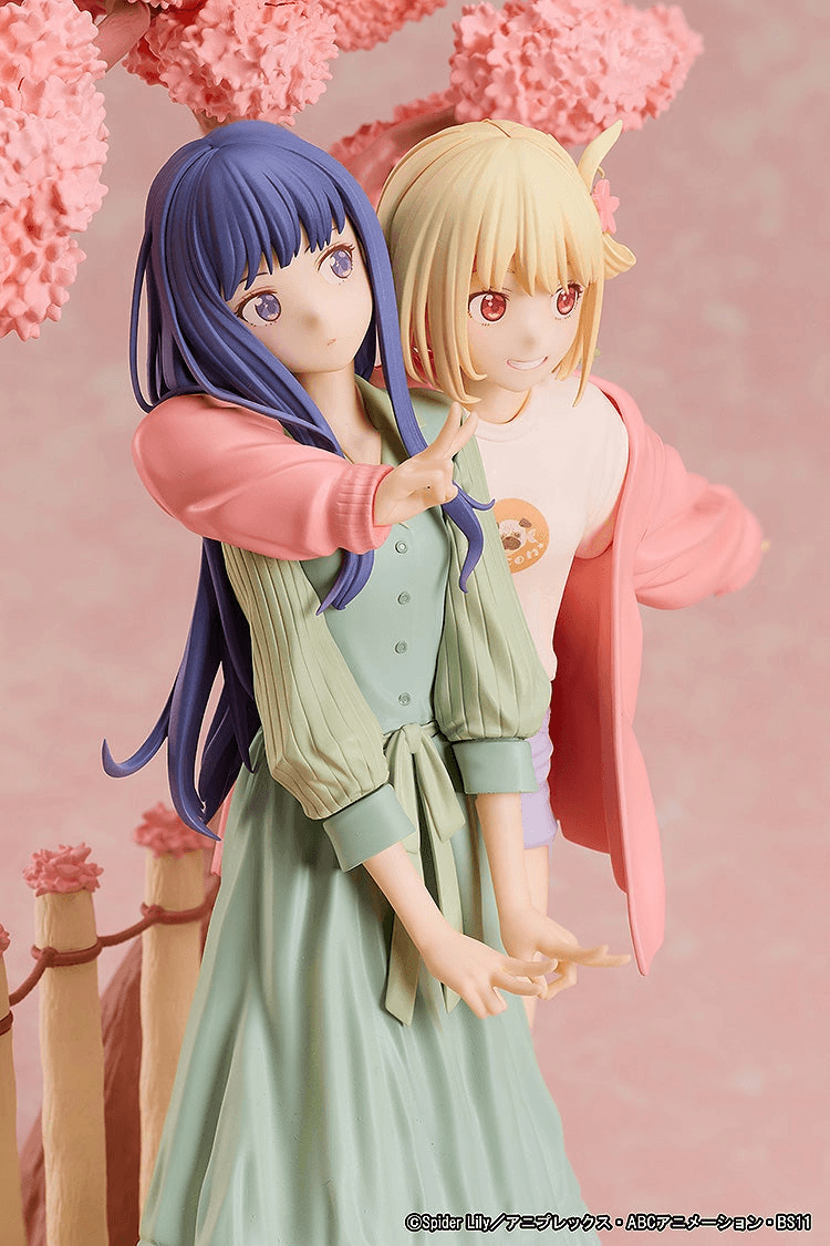 Lycoris Recoil Chisato Nishikigi &amp; Takina Inoue Spring Ver. Non-Scale Figure | 4534530998590