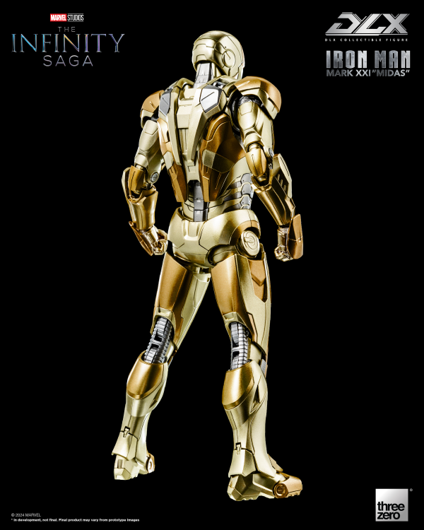 threezero Marvel Studios: The Infinity Saga - DLX Iron Man Mark 21 “Midas” | 4895250815452