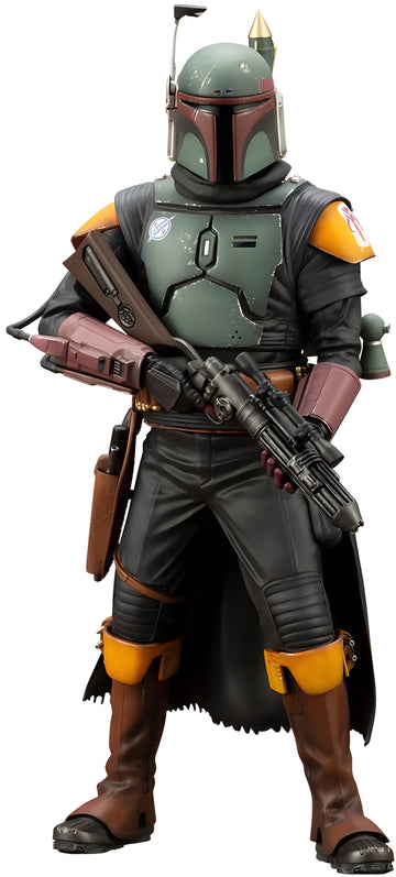 Kotobukiya 1/10 Star Wars: The Book Of Boba Fett Series ARTFX+ BOBA FETT™, Pre-Painted PVC Easy-to-Assemble Statue
