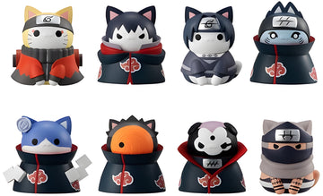 Megahouse Mega Cat Project Nyaruto Shippuden: Battle to defend Konoha 'Naruto', Box of 8