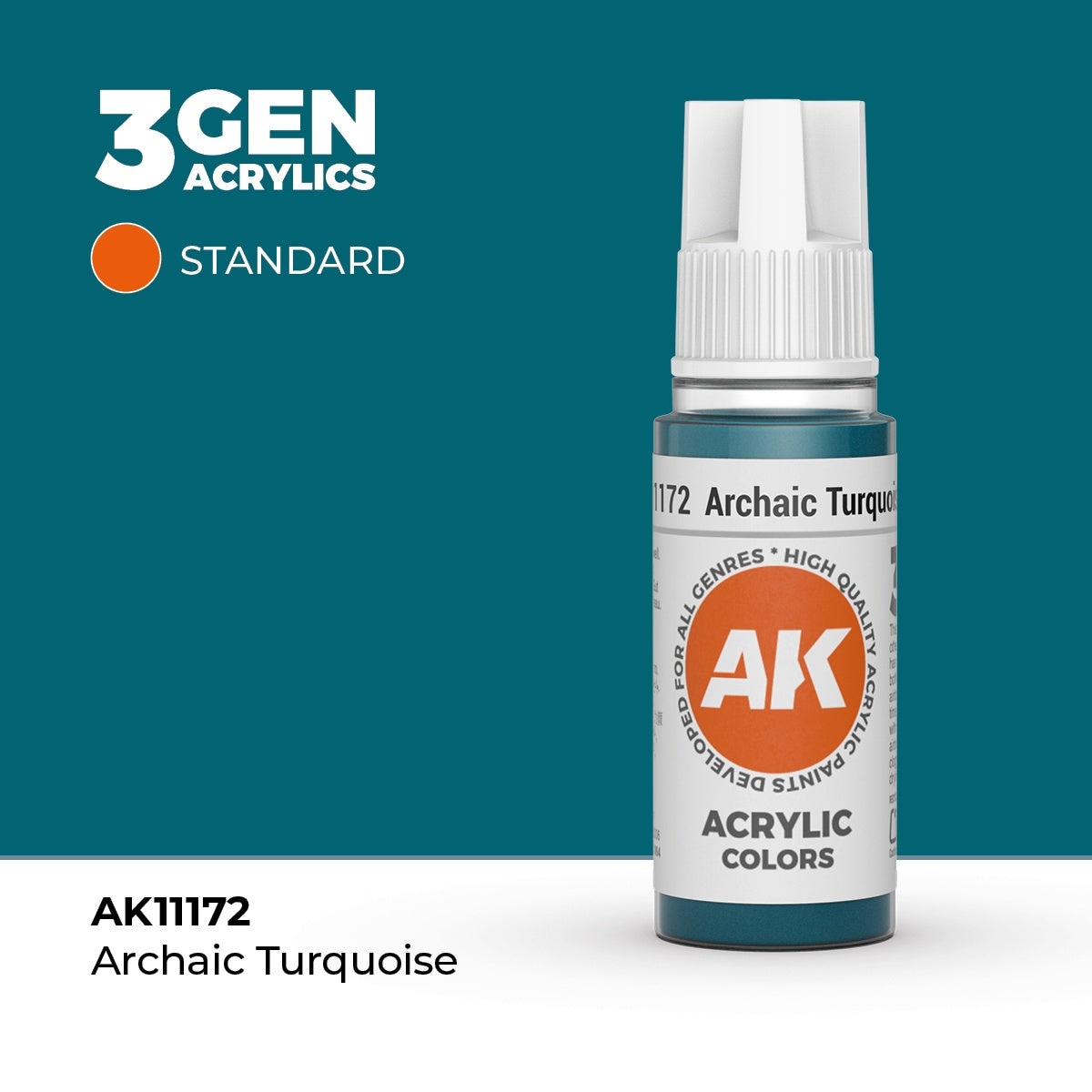 AK Interactive 3G Acrylic Archaic Turquoise 17ml