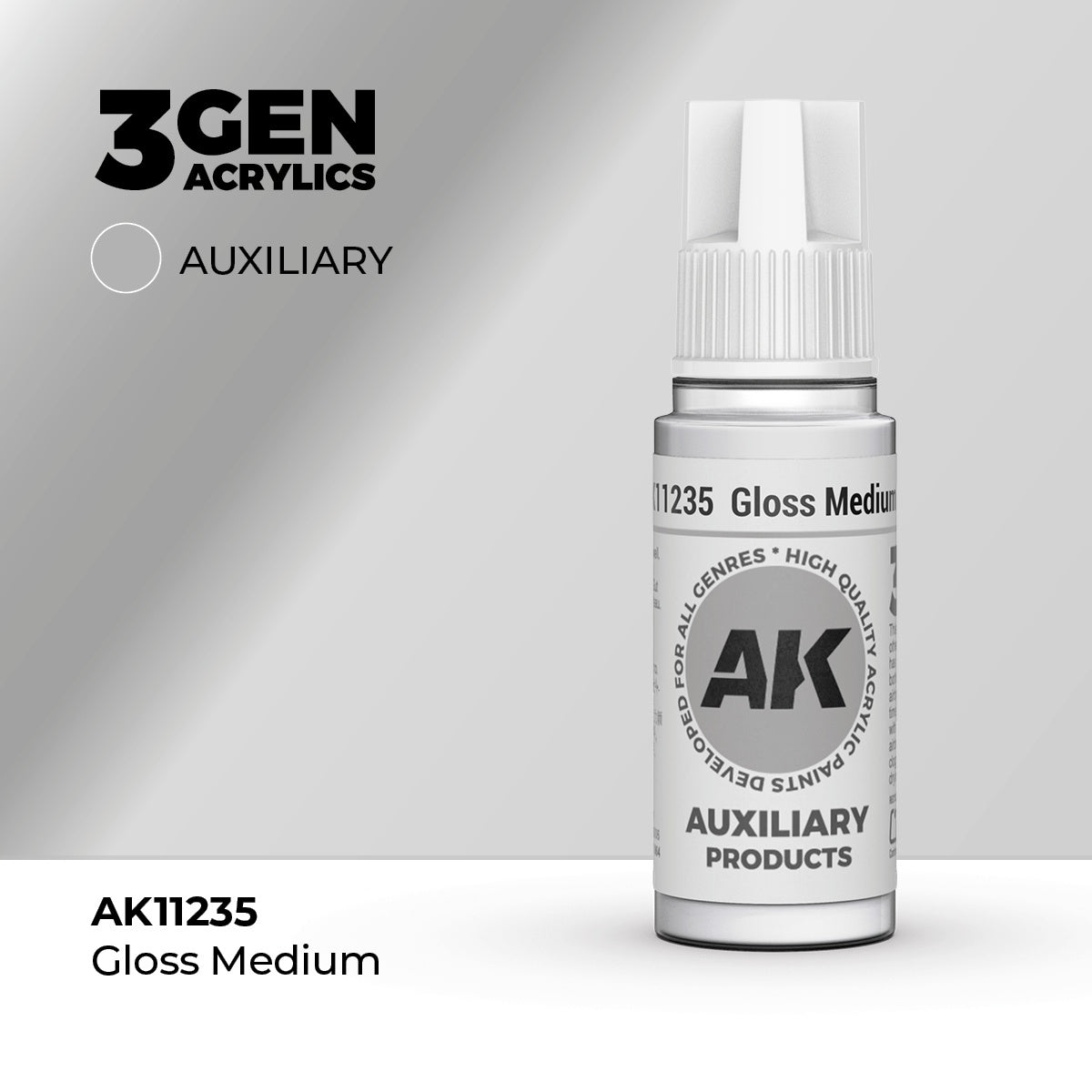AK Interactive 3G Acrylic Gloss Medium 17ml