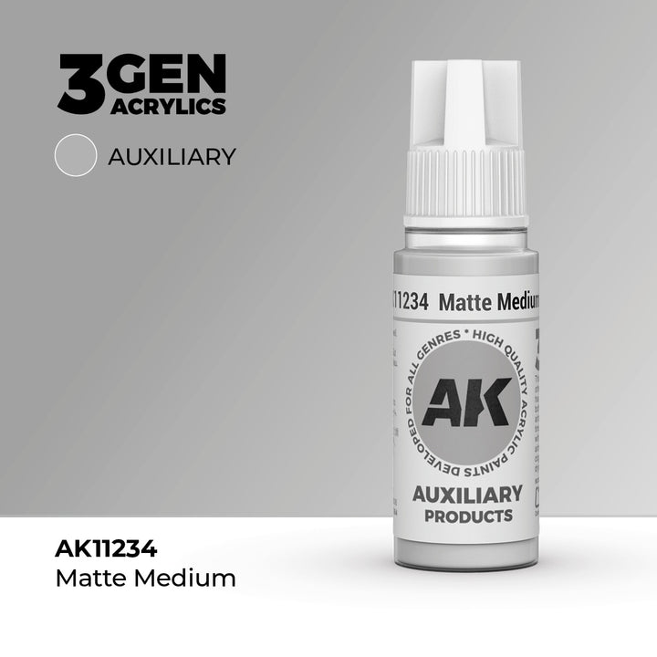 AK Interactive 3G Acrylic Matte Medium 17ml