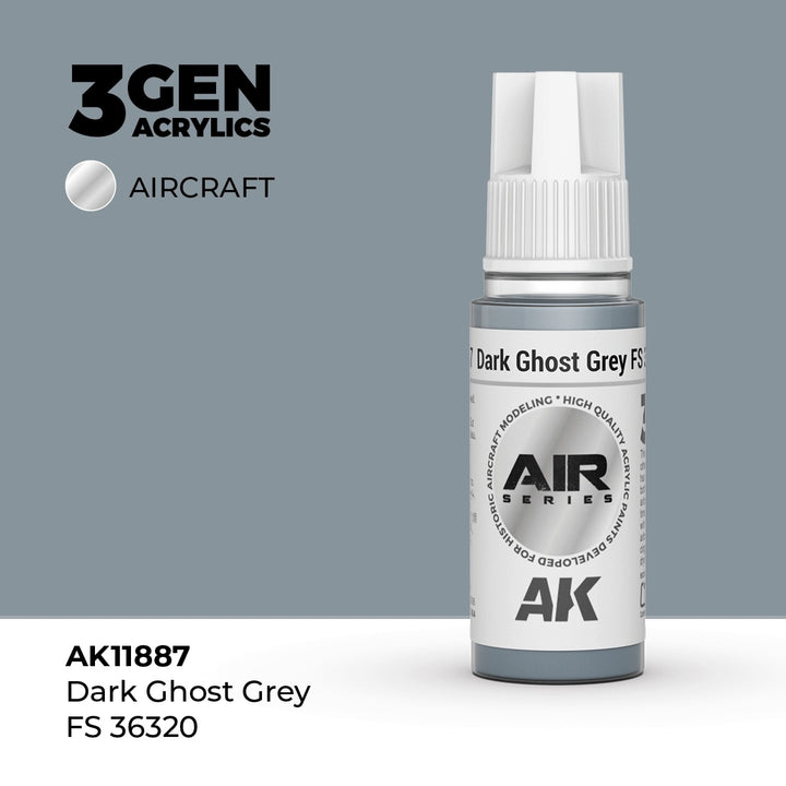 AK Interactive 3G Air - Dark Ghost Grey FS 36320