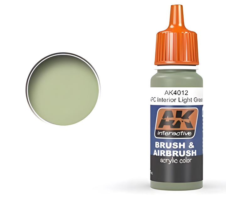 AK Interactive APC Interior Light Green 17ml
